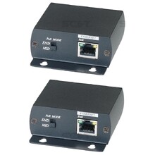 Комплект для передачи Ethernet с PoE IP01P