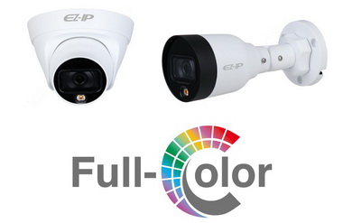 новые IP-видеокамеры с технологией Full-color в линейке EZ-IP